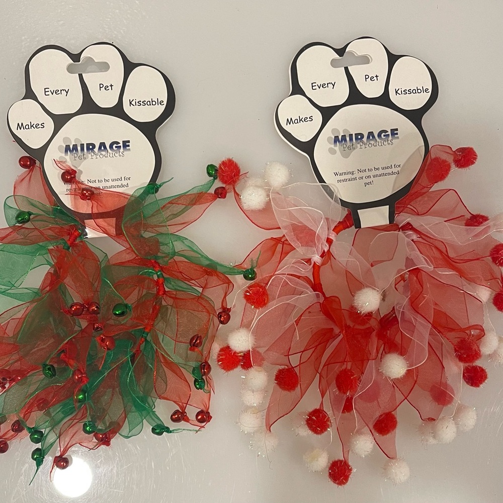 Mirage pet products/ 2 collars set